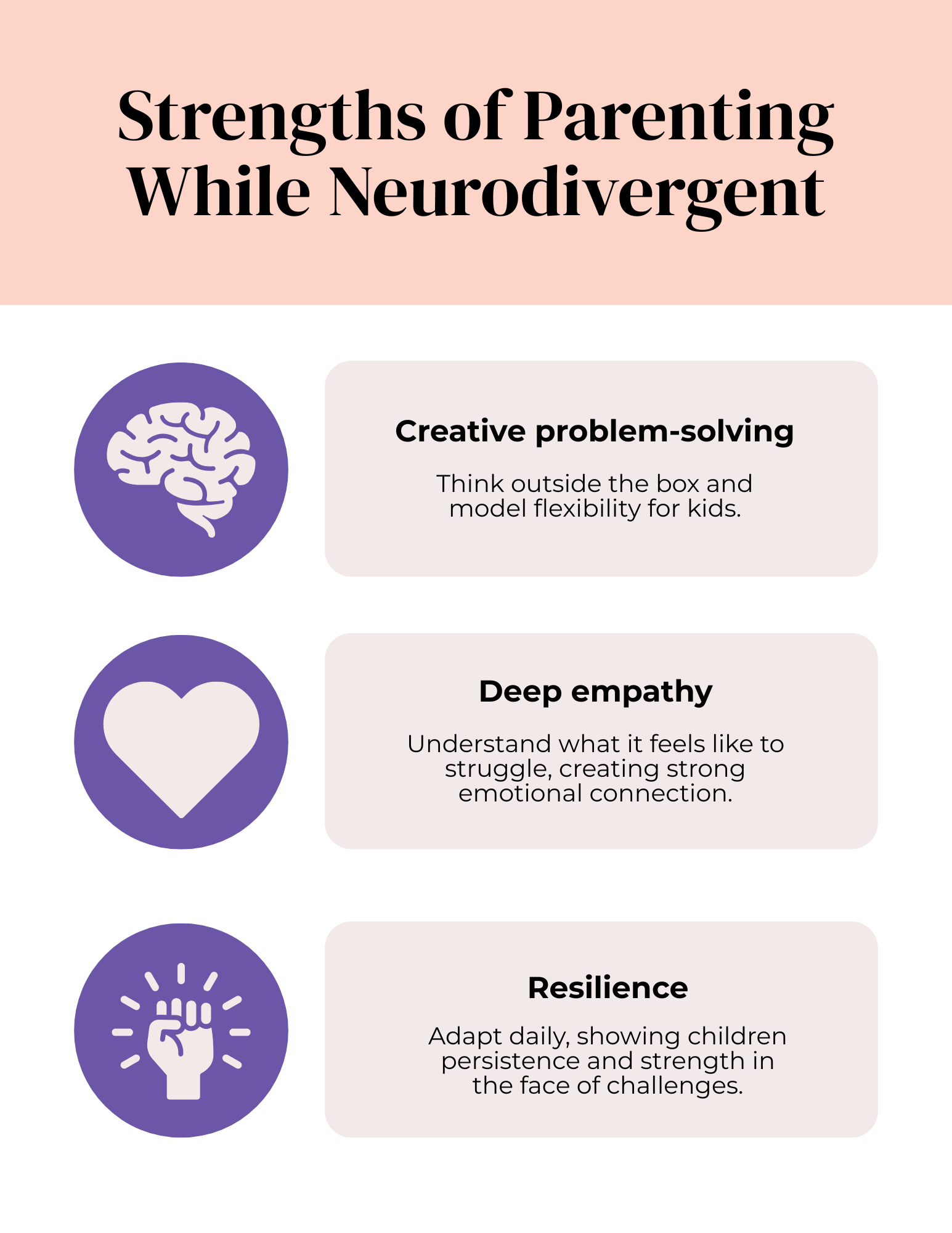 strengths of neurodivergent parents