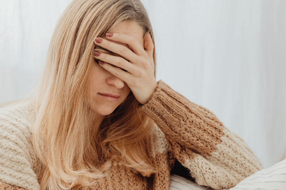 person struggling with Chronic Irritability